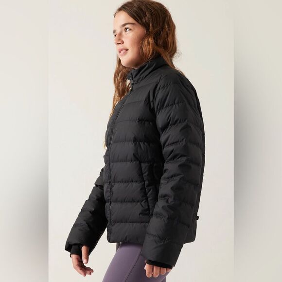 Athleta Girl So Down Winter Jacket size 6. - Picture 2 of 9